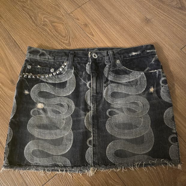 90s hysteric glamour skirt 