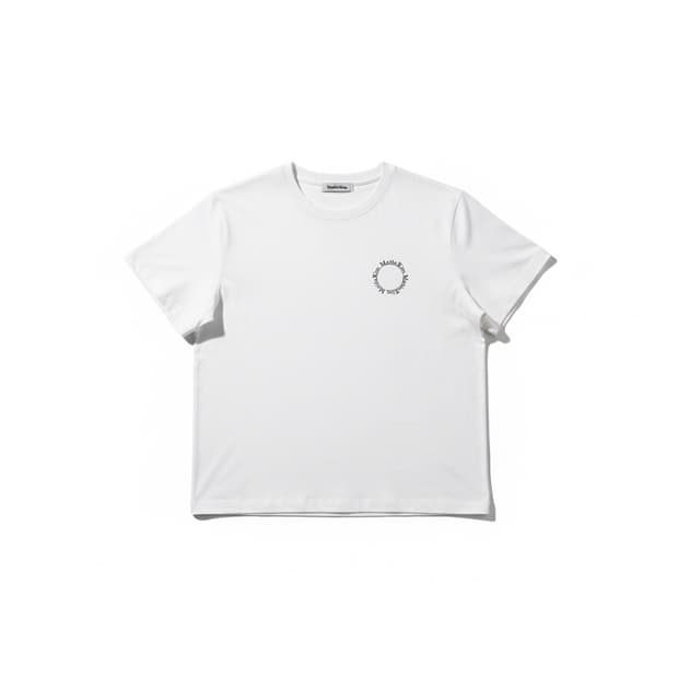 마뗑킴 써클 로고 반팔 티셔츠 M