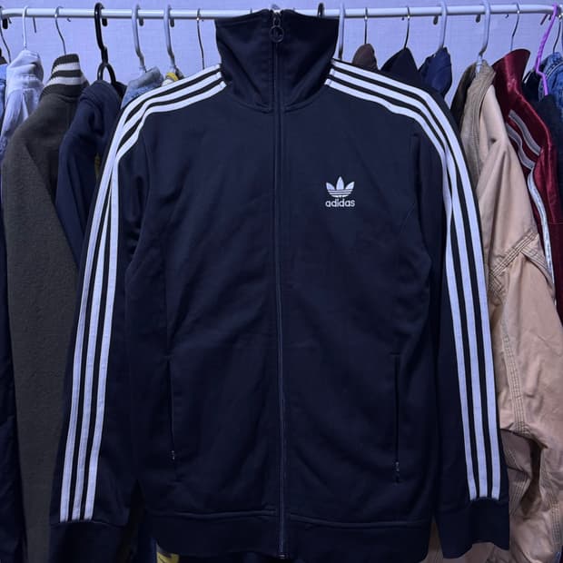 아디다스 파이어버드 져지 검정 100