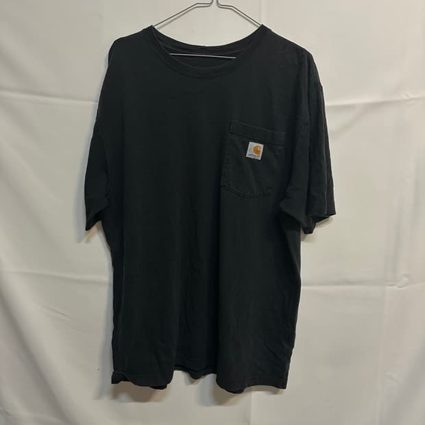 칼하트 포켓 반팔티 블랙 M