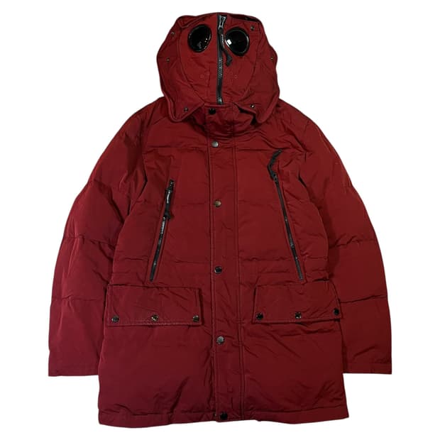 C.P. COMPANY 씨피 컴퍼니 고글 덕다운 패딩