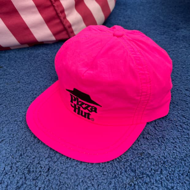90s Pizza Hut Promo Neon Cap