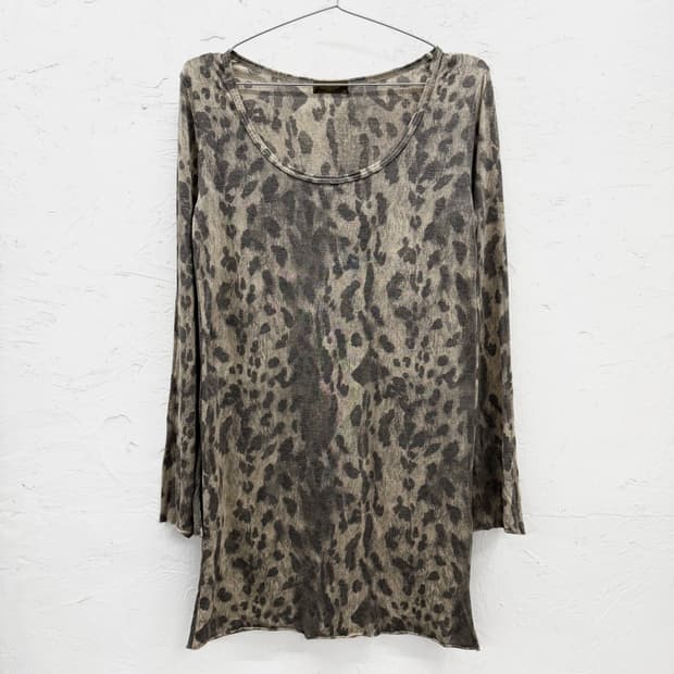 goa 레오파드 롱슬리브