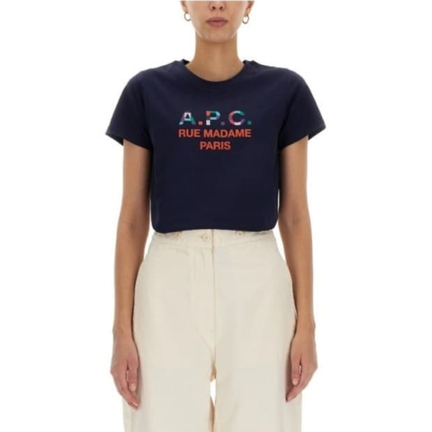 A.P.C. 로고 티셔츠, 반팔(L)