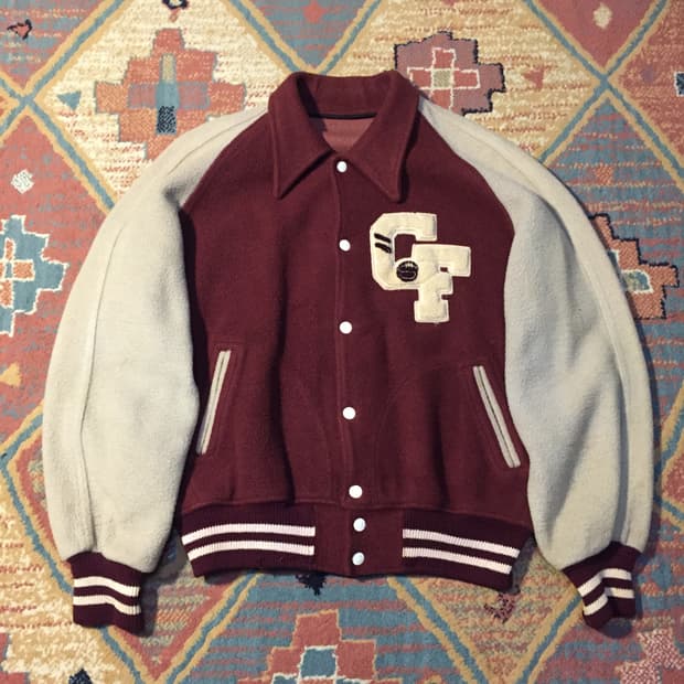 50-60’s 카센티노 울 바시티 자켓