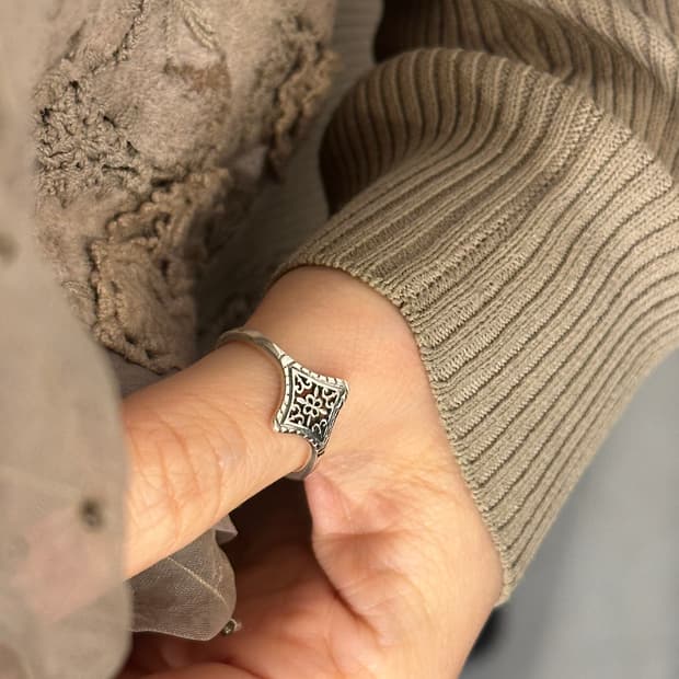 Arca Dia 925Silver Ring