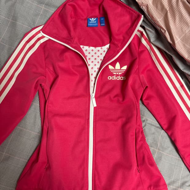 아디다스 핑크 져지