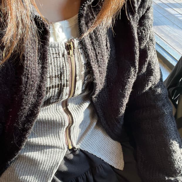 빈티지 고스 상의 셋업