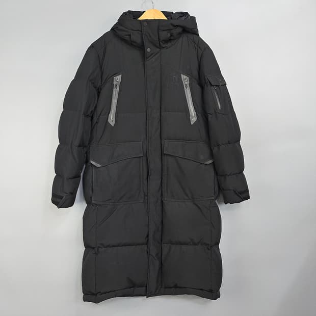 블랙야크 B모션 벤치다운 롱패딩 블랙 L