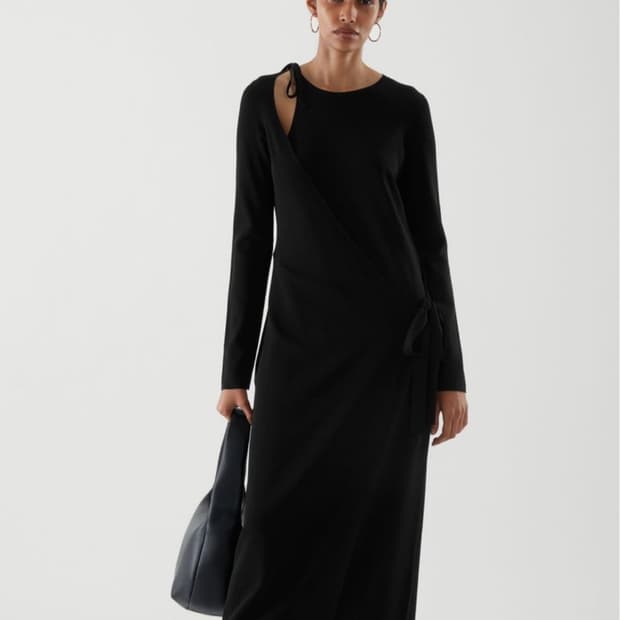 새상품 COS 코스 니트 랩원피스