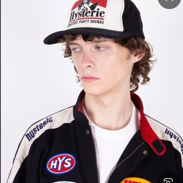 히스테릭 글래머 기타걸 메쉬캡