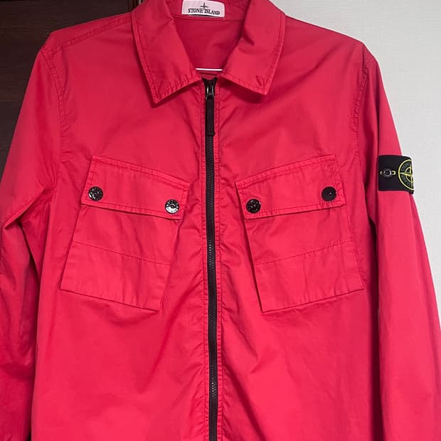 스톤아일랜드 레드자켓