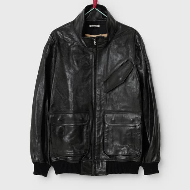 Auralee lamb lather 자켓 4size 판매합니다