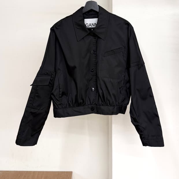 가니 블랙 두체스 가니 나일론 자켓