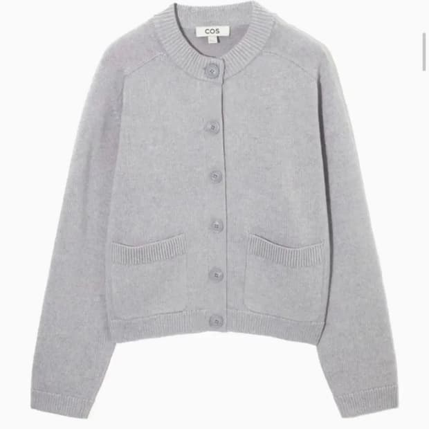 COS 코스 울 가디건 XS
