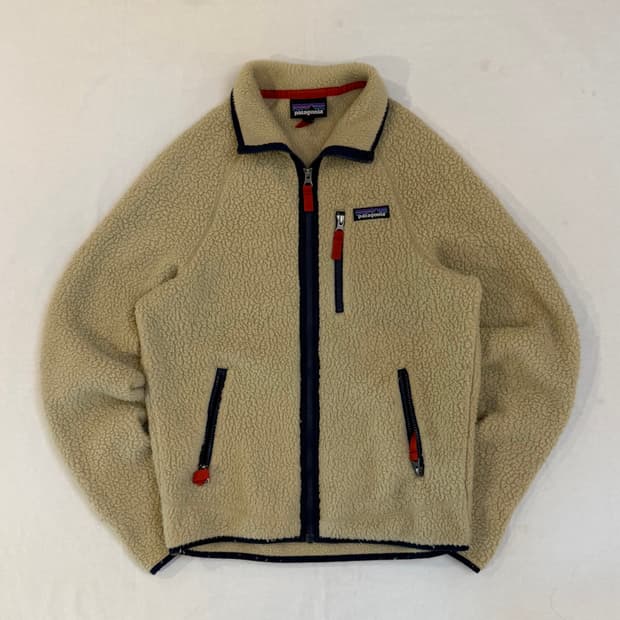 파타고니아 레트로 X 파일 플리스 오트밀 베이지