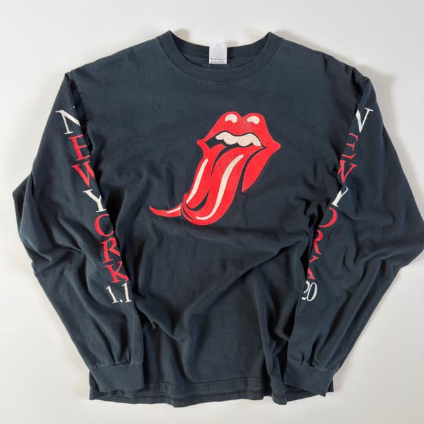 00s rolling stones 빈티지 롤링스톤즈 롱슬리브 티셔츠