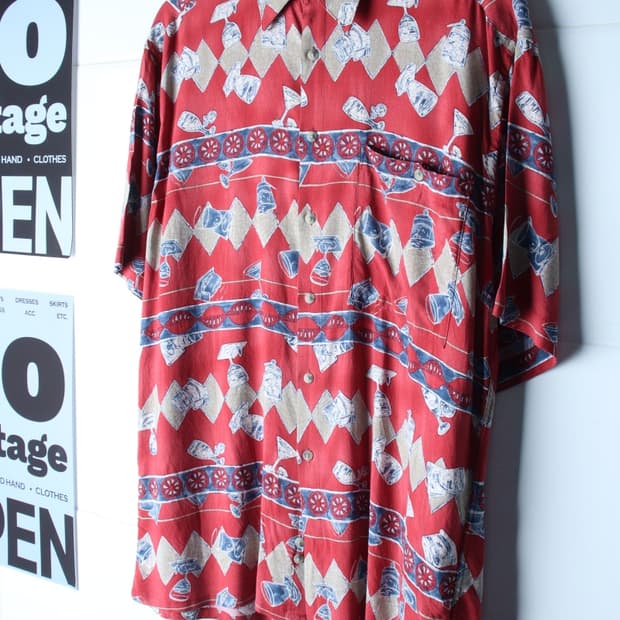 (M-L) 브랜드빈티지 반팔 카라 티셔츠 USA 90S년대-H36239