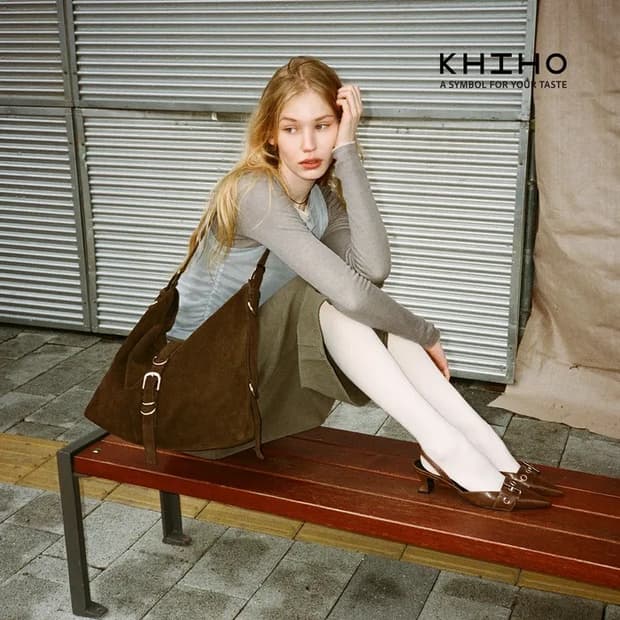 기호 didi belted big bag 브라운