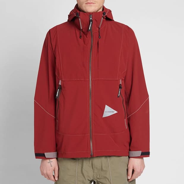 앤드원더 스트레치 쉘 자켓