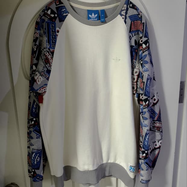 100 아디다스 x 니고 25 슬램크루 맨투맨