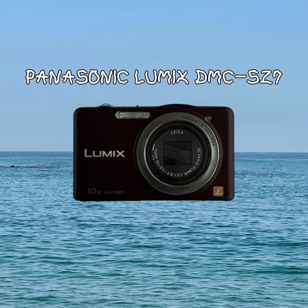 레어컬러 ! 파나소닉 루믹스 DMC-SZ7 빈티지디카 디지털카메라