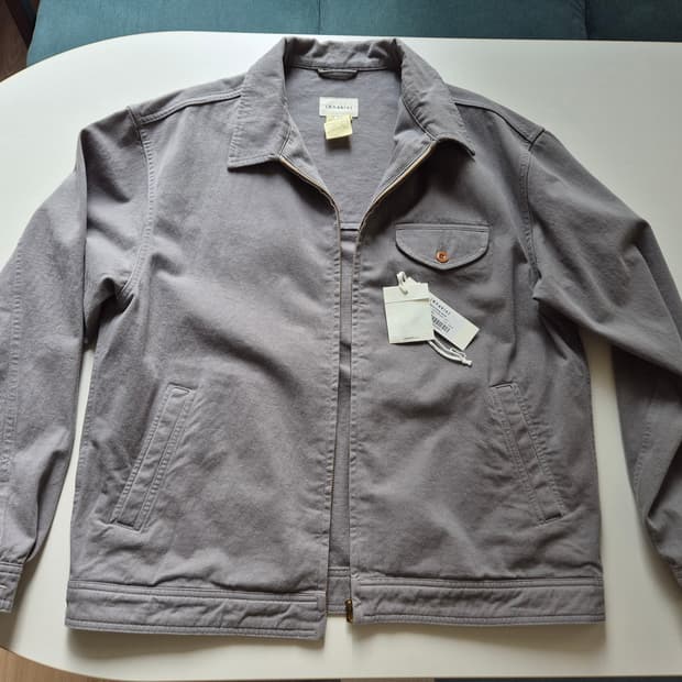 카키스 워시드 스윙 자켓