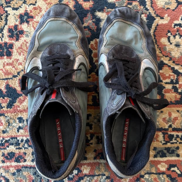 프라다 스포츠 나일론 스니커즈