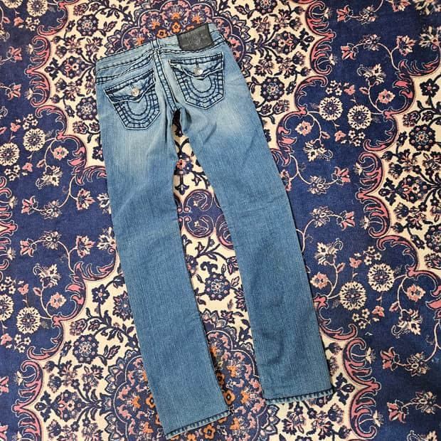 트루릴리전 00's 빌리 슈퍼 티 데님 팬츠 24