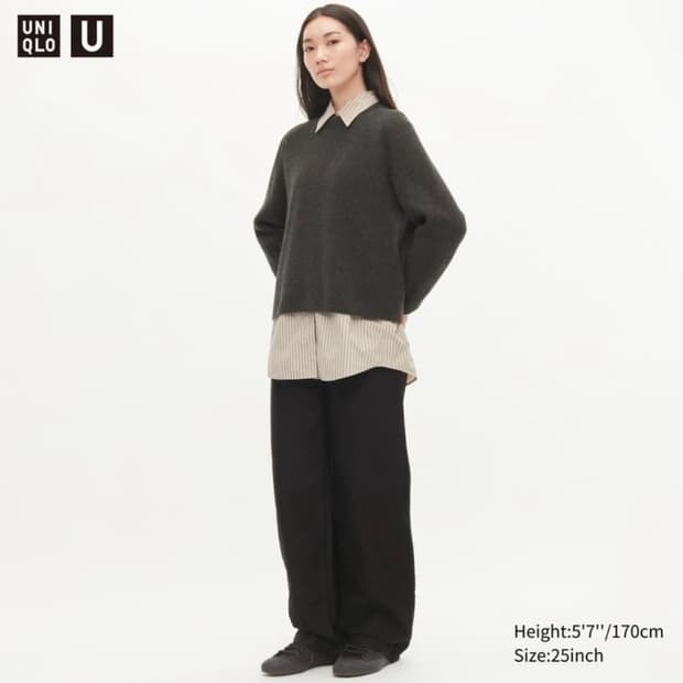유니클로 U 라운드진
