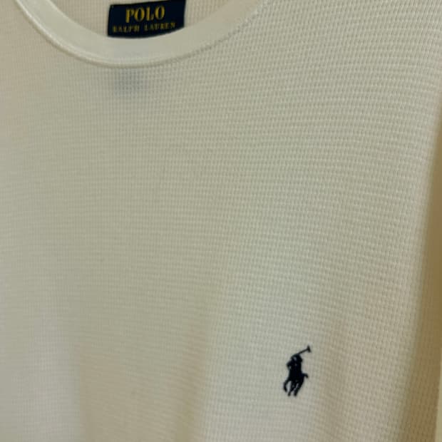 Polo Ralph Lauren 와플 롱슬리브