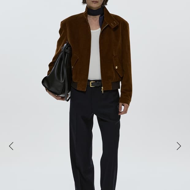 세비지 24fw 헤링턴자켓 브라운