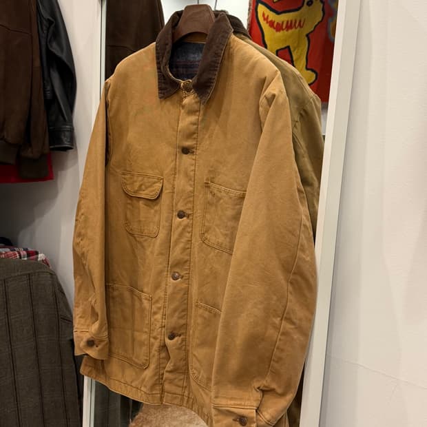 90s Vtg 빈티지 덕 캔버스 블랭킷 초어 코트