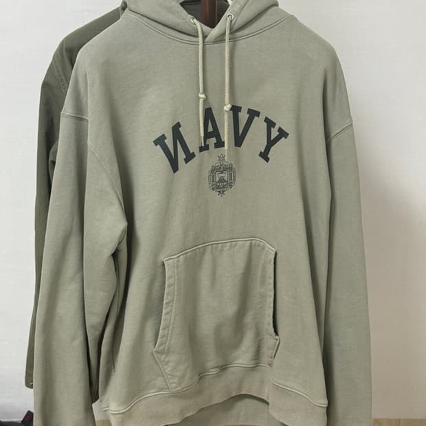 에스피오나지 네이발 아카데미 후드 스웻셔츠: 올리브 / M