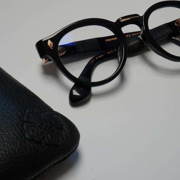 크롬하츠 피터 아넬 블랙 18K 골드 플레이트 