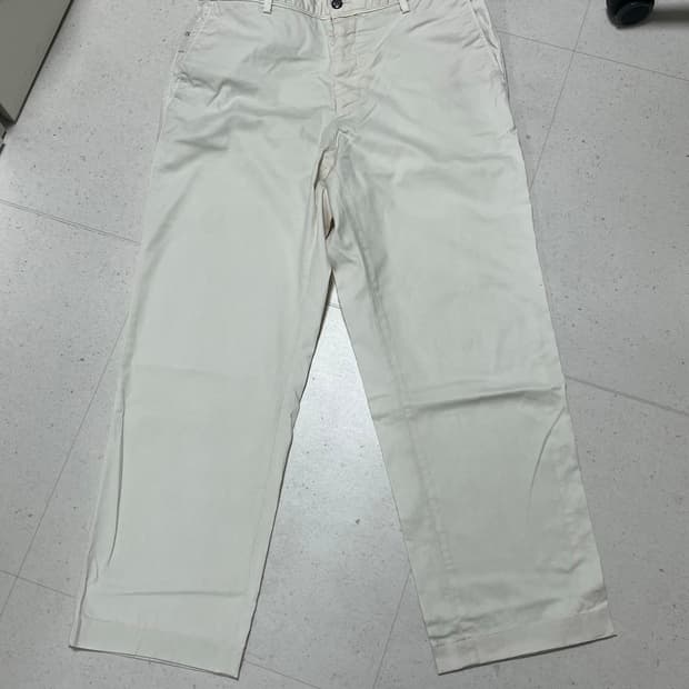 [31] 라이즈앤빌로우 화이트 치노팬츠