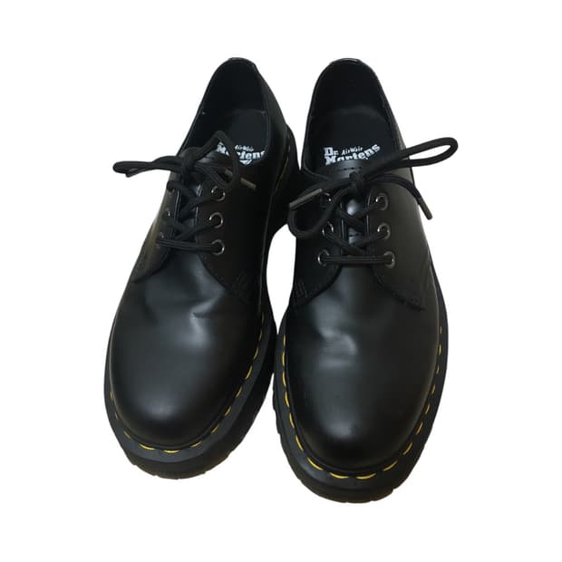 닥터마틴 1461 쿼드 블랙 폴리시드 스무스/25567001 260mm