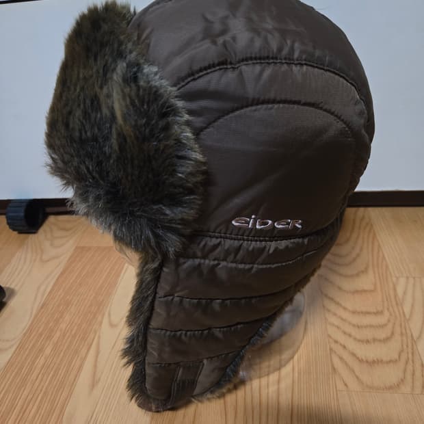 아이더 남녀공용 퍼 방한모자