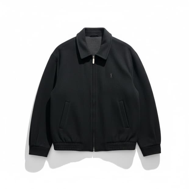 YSL 생로랑 블랙 울블루종 자켓 110