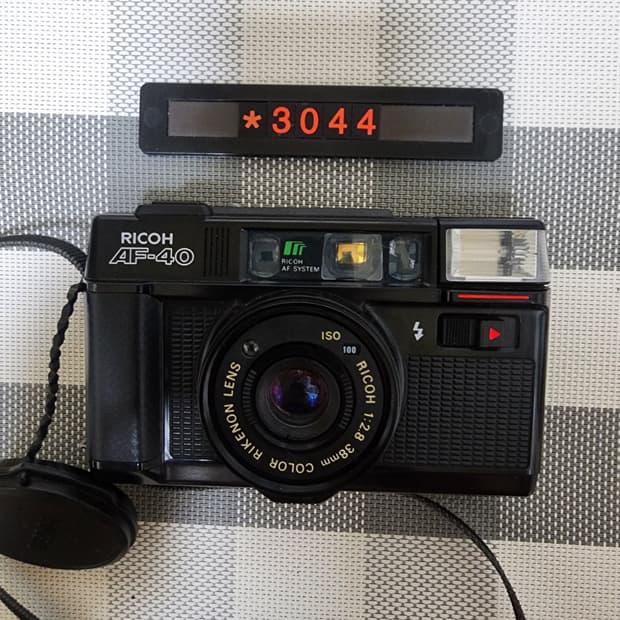 리코 AF-40 필름카메라