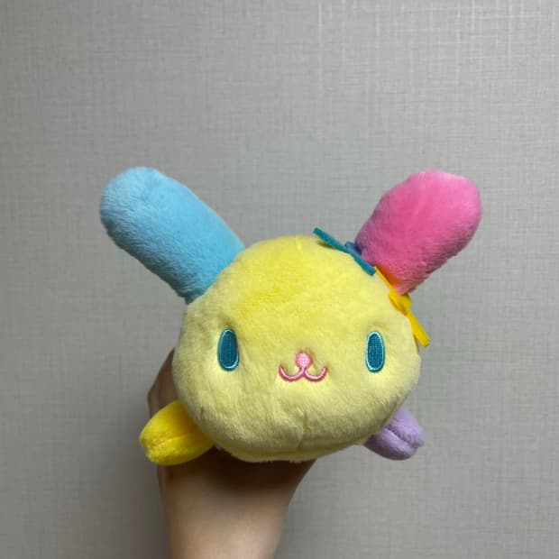 산리오 우사하나 인형 필통