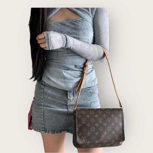 루이비통 뮤젯탱고 모노그램 숄더백