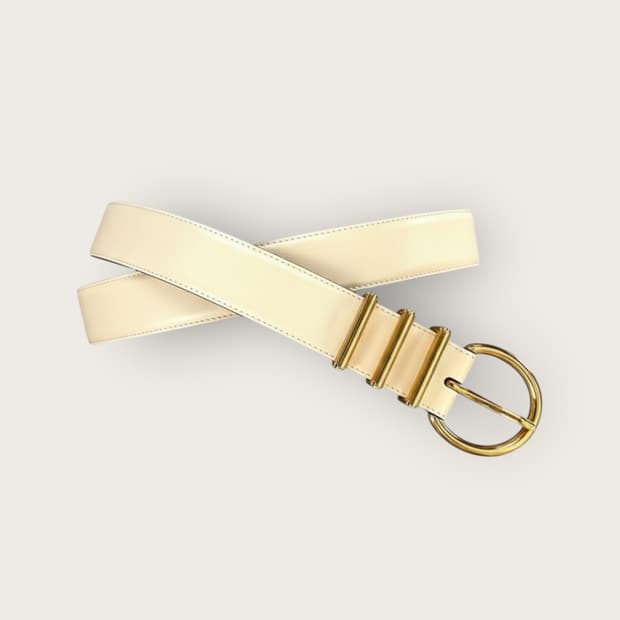 크리스찬 디올 빈티지 벨트 골드 버클