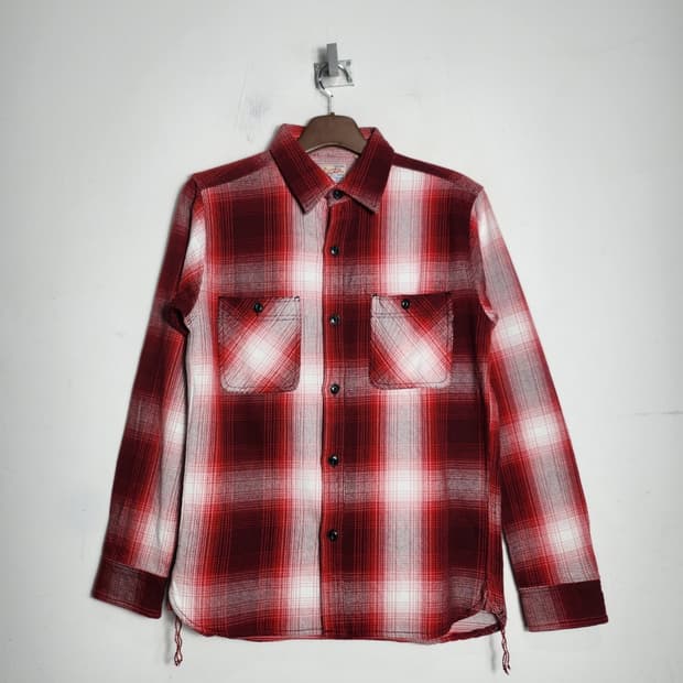 M 휴스턴 옴브레 체크 셔츠