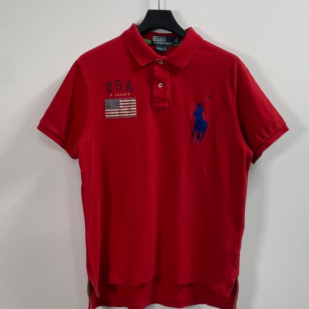 폴로 랄프로렌 USA 빅포니 반팔카라티  (on.238)  