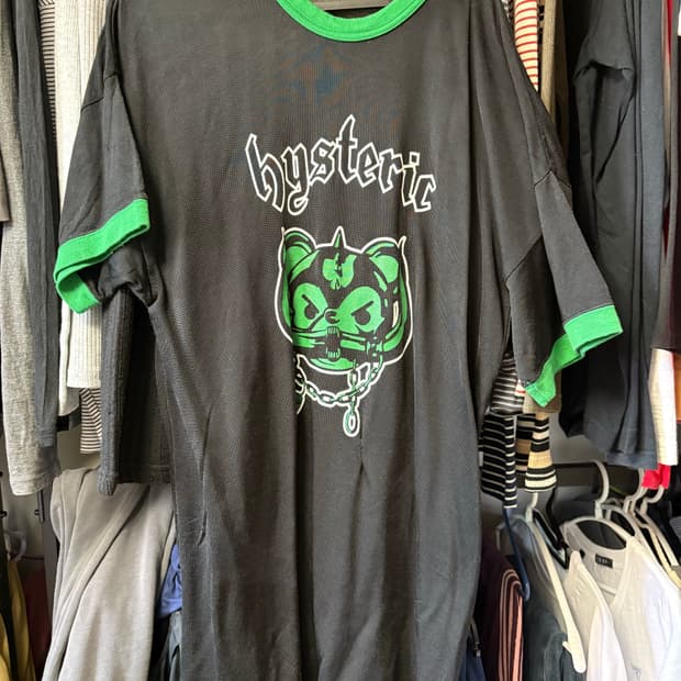 히스테릭글래머 베어 반팔 원피스가능