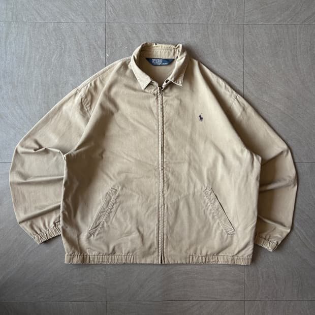 폴로 정품 베이지 스윙톱 자켓