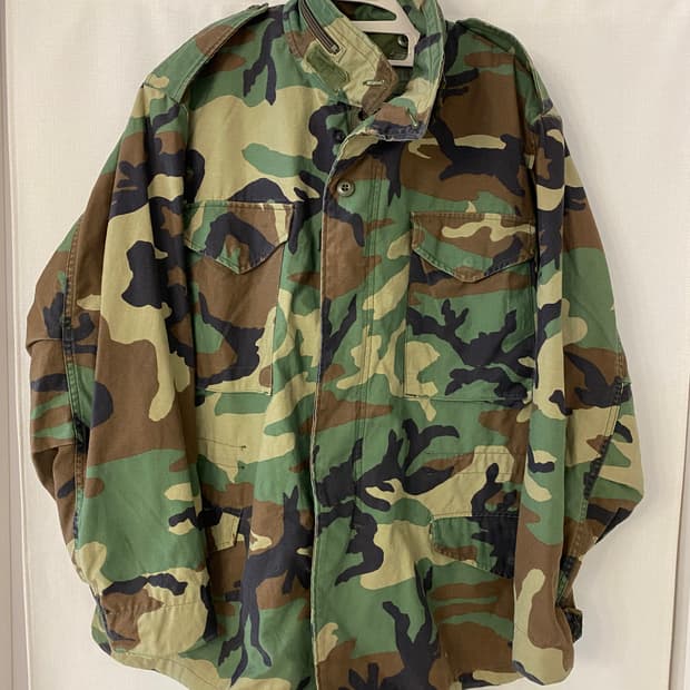 미디움레귤러)미군 우드랜드 야상