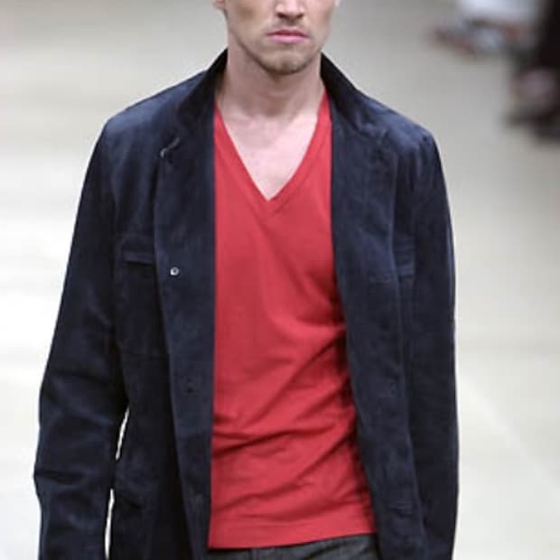 Jil sander 02SS velvet long sleeve 