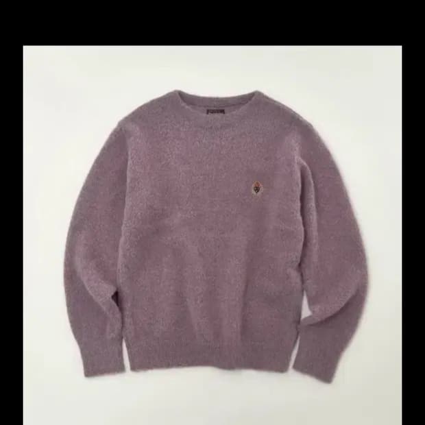 헤리티지플로스 알파카 핑크 니트 L